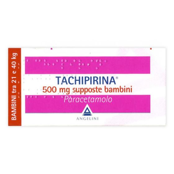 Tachipirina bambini 500mg 10 supposte