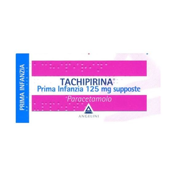 Tachipirina prima infanzia 125mg 10 supposte