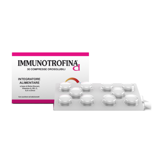 Immunotrofina d 30 compresse orosolubili