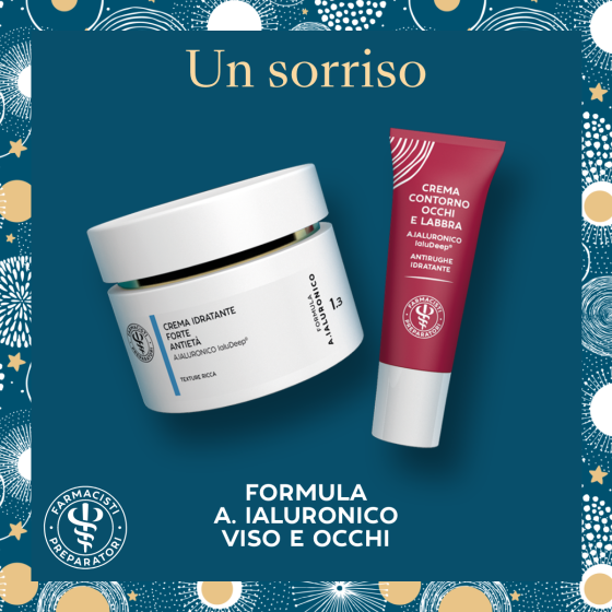 LFP Cofanetto  Un Sorriso Ac.Ialuronico Duo viso 50ml+Contorno Occhi 15ml