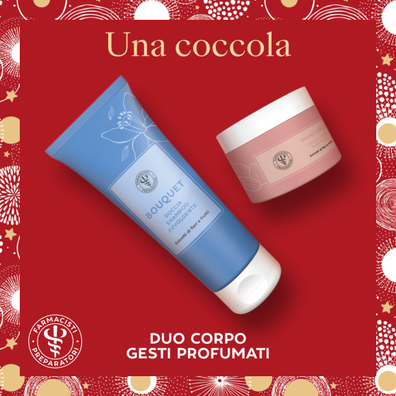 LFP Cofanetto Una Coccola  Duo Corpo Gesti Profmati Doccia shampoo 200ml+crema corpo Floral 100ml