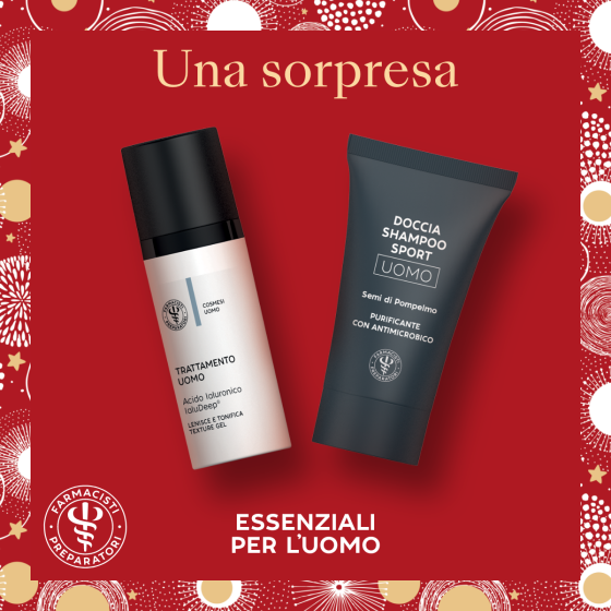 LFP Cofanetto Una Sorpresa TRATTAMENTO UOMO 50ml + DOCCIA SHAMPOO SPORT 75ml  
