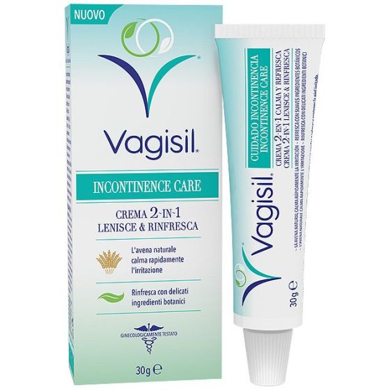 Vagisil Incontinence Care Crema Intima 2 In 1 30g