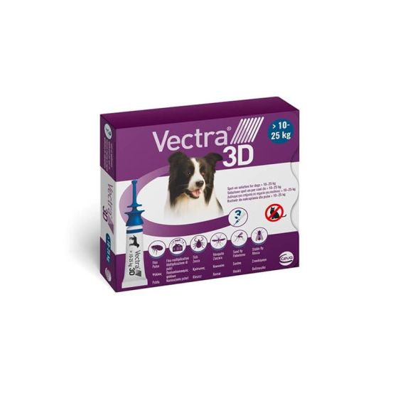 Vectra 3d spot on taglia 10/25 kg