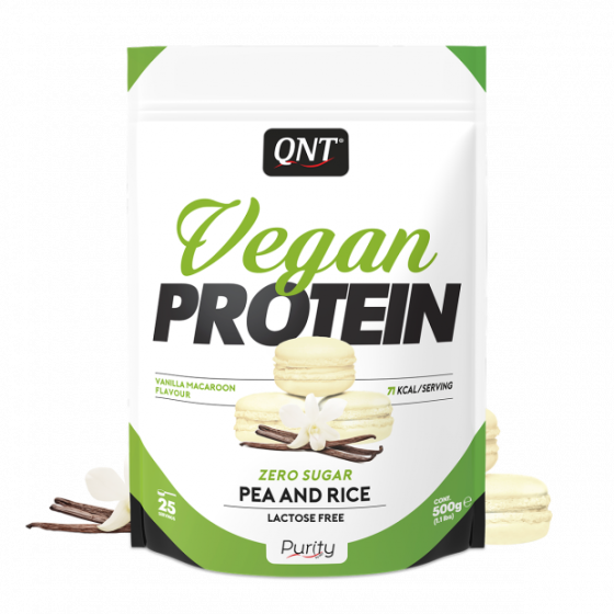 Qnt Light Digest Vegan Protein Vanilla Macaron 500g