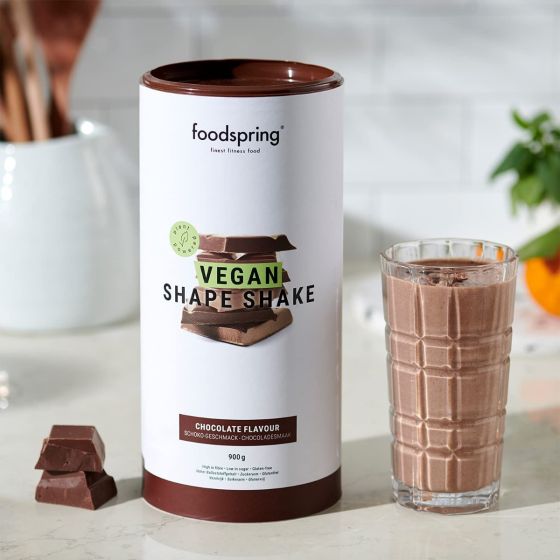 Foodspring Vegan Shape Shake Chocolate 900g