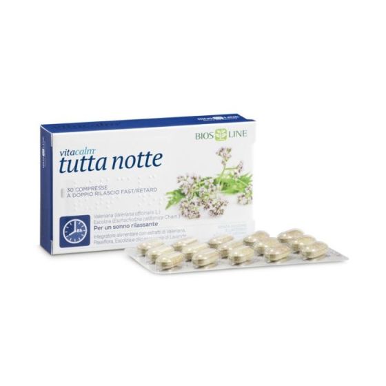 Bios Line Vitacalm Tutta Notte Fast/Retard 30 compresse