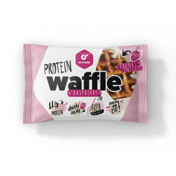 Go Fitness Protein Waffle Raspberry 50g