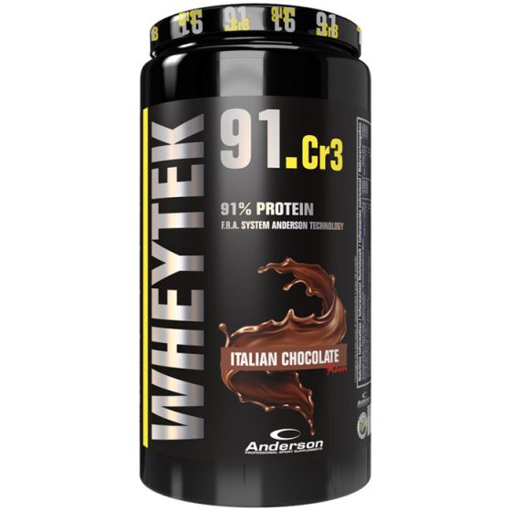 Anderson research whey tek 91 italian chocolate 800g (scad.5/2024)