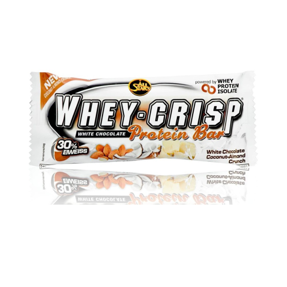 All stars whey crisp white choco coconut almond