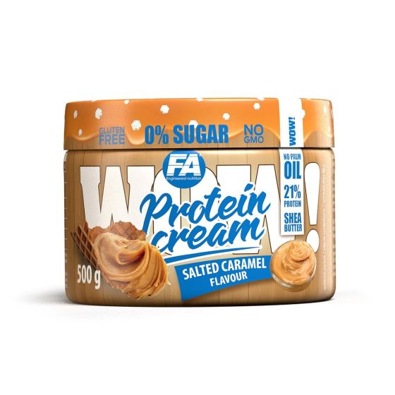 Wow protein cream - salted caramel 500g