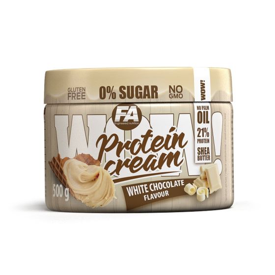 Wow protein cream - white chocolate 500g