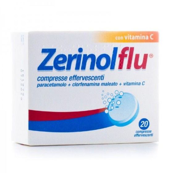 Zerinolflu, 20 compresse effervescenti