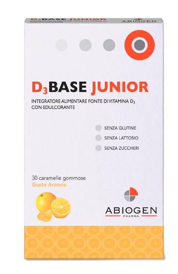 D3base junior 30caram arancia