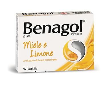 Benagol pastiglie gusto miele e limone 16 pastiglie