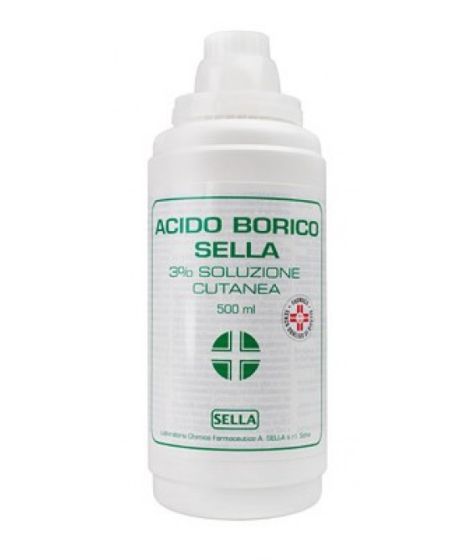 Sella acido borico 3% 500ml