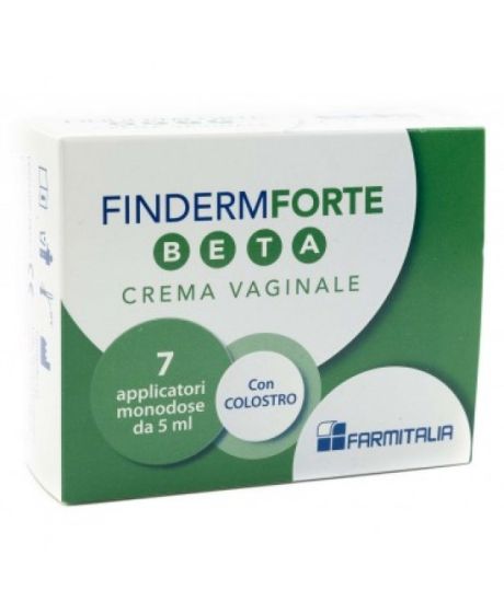 Finderm forte beta crema 7 applicatori monouso 5g