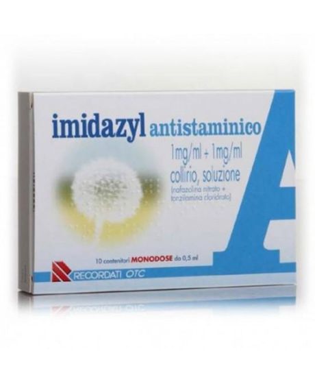 Imidazyl antistaminico collirio 10 flaconcini monodose 0.5ml