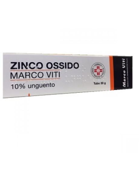 Zinco ossido , 10% unguento tubo 30g