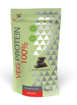 Keforma Veg Protein 100% Black Choccolate 480 gr