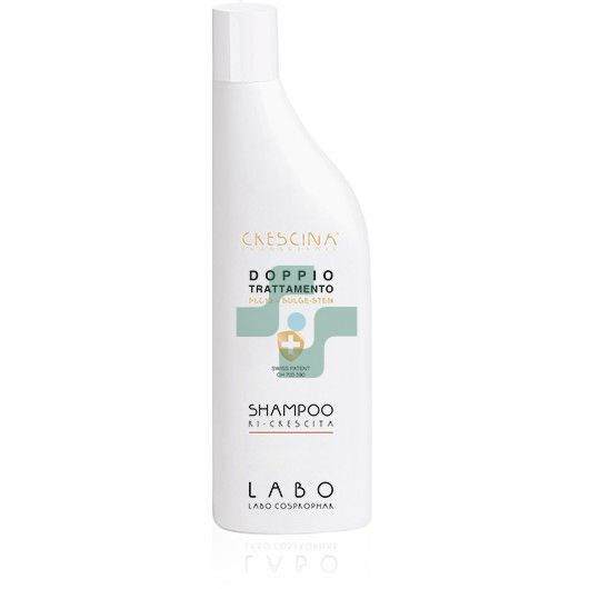 Crescina transdermic ri-crescita shampoo 500 uomo doppio trattamento 150ml