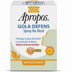 Apropos gola defens no alcol