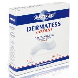 Dermatess garza idrofila cotone 18x40cm 12pz