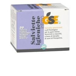 Gse intimo salviette igiene monouso 20pz
