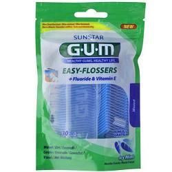 Gum easy flossers forcel 30pz