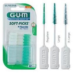 Gum softpicks scovolini gomma l 40p