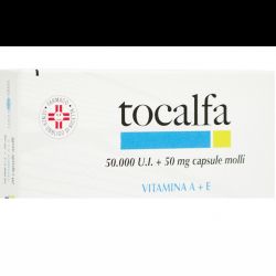 Tocal, 50.000 ui + 50mg capsule molli 20 capsule molli