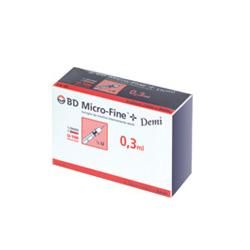 Sir ins bd demi 0,3ml g30 8mm