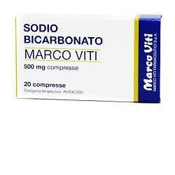 Sodio bicarbona, 500mg compresse 20 compresse
