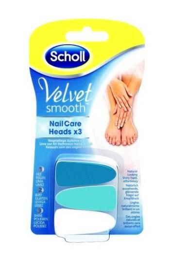 Scholl velvet smooth nail care lime