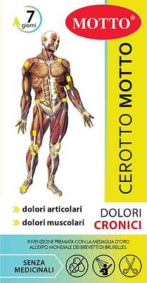 Motto cerotto dolori muscolari 2pz