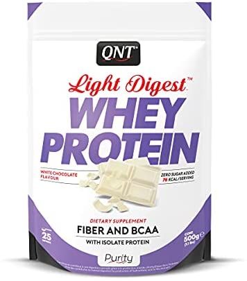 Qnt light digest whey protein cioccolato bianco 40g