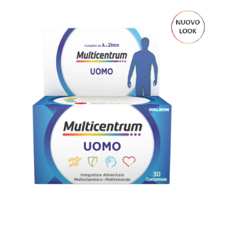 Multicentrum Uomo Integratore multivitaminico multiminerale 30 compresse