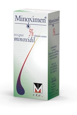 Minoxim, 5% soluzione cutanea flacone 60ml