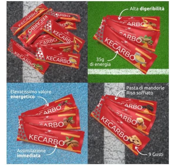 Keforma ke carbo gianduia barretta 35g