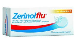 Zerinolflu con vitamina c, 12 compresse effervescenti