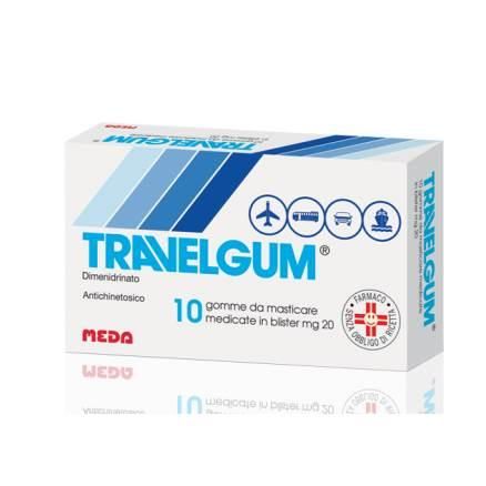 Travelgum 20mg 10gomme da masticare