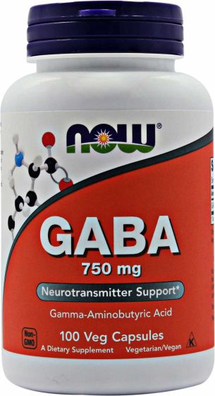 Now foods gaba 750mg