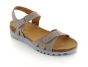 Scholl ayda suede taupe numero 41