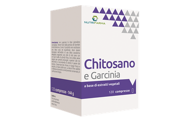 Nutrifarma chitosano garcinia 120 compresse