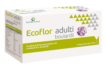 Nutrifarma ecoflor adulti boulardii 10 flaconcini da 10ml