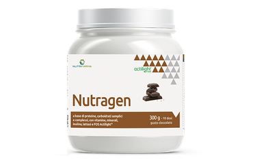 Nutrifarma nutragen polvere cioccolato 300g
