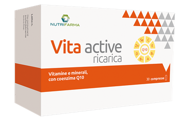Nutrifarma vita active ricarica 30 compresse