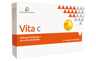Nutrifarma vita c 20 tavolette masticabili