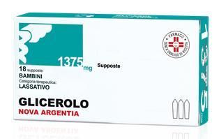 Glicero, bambini 1375mg supposte 18 supposte