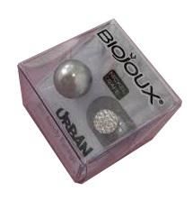 Biojoux 801 perla grigia/cryst